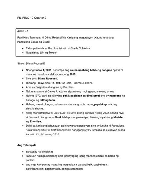 Filipino 10 Quarter 2 Flashcards .